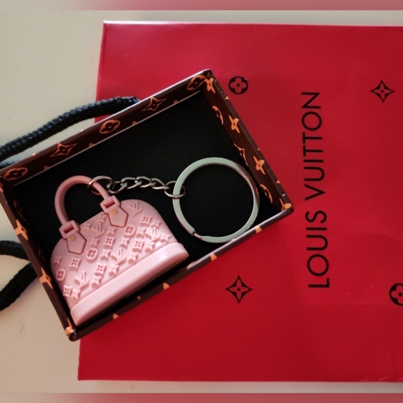 Louis Vuitton Accessories - Louis Vuitton Pink Purse Key Chain Collectible Novelty Trinket Shoulder Bag